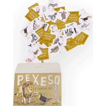 Pexeso Lesní svět Papírové pexeso - Z exotické říše