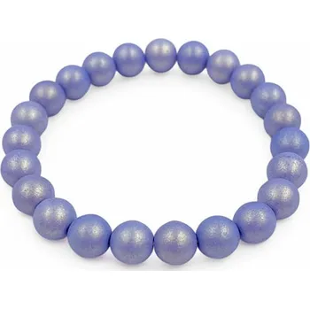 Náušnice Náramek skleněné perle - blue bell Balení: bez dárkové krabičky