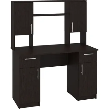 Psací stůl Max-i Psací stůl LEIF s nástavcem Zvolte barvu:: wenge