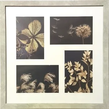 Digitální fotorámeček Bondecor Fotorám šedý 1913PLF plexi sklo, 34x34 cm