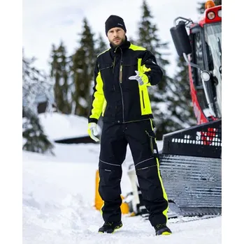 pracovní bunda Zimní blůza ARDON®NEON černo-žlutá - černá / 2XL / 2XL / černá