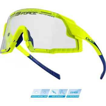 cyklistické brýle Cyklistické brýle FORCE GRIP Photochromatic