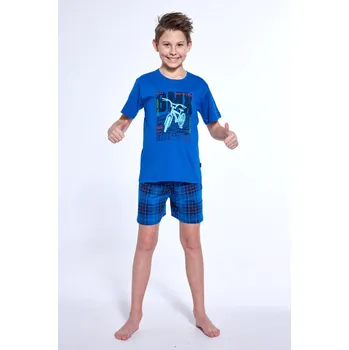 Pánské pyžamo PYŽAMO YOUNG KR 790/117 BMX kobalt 134/140