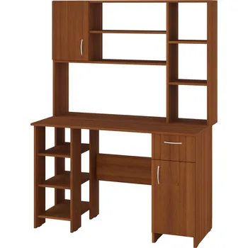 Psací stůl Max-i Psací stůl STIAN s nástavcem Zvolte barvu:: lískový ořech