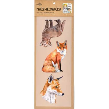 Textilní nažehlovací páska Lesní svět Nažehlovačka S 002 - Lišky