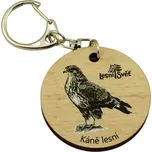 Lesní svět Přívěsek na klíče kulatý - Káně