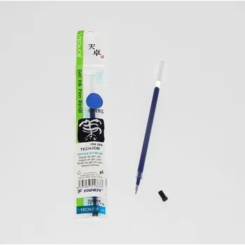 Náplň do psacích potřeb Náplň gelová TECHJOB office 0,5mm modrá / 194089