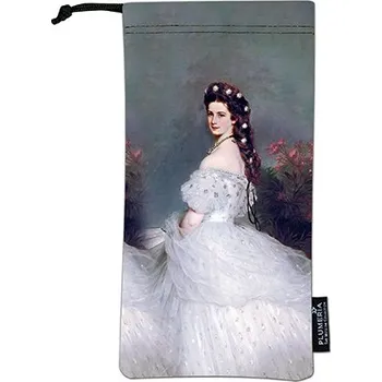 Pouzdro na brýle Plumeria Plu - Látkové pouzdro na brýle nebo mobil Franz Xaver Winterhalter Empress Elisabeth - 9x18 cm