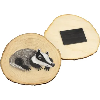 magnetka pro dítě Lesní svět Magnet Letokruh - Jezevec - dětský motiv