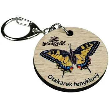 Přívěsek Lesní svět Přívěsek na klíče kulatý - Otakárek fenyklový