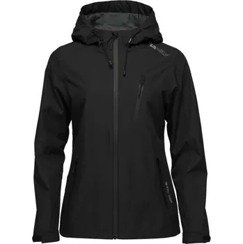 Dámská šusťáková bunda Willard PAOLINA 2XL Černá, Stříbrná