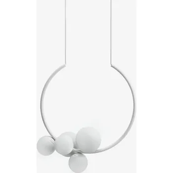 Lucis Závěsné LED svítidlo OHM 22,1W, v. 64 cm Barva: Bílá, Teplota světla: 4000K - denní bílá, Stmívání, řízení: DALI