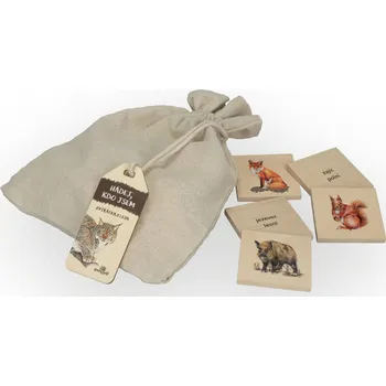 Cestovní hra Lesní svět Hádej, kdo jsem - Zvířátka z lesa