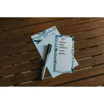 Zápisník ePiPí Nekonečný magnetický to-do list - Velryby