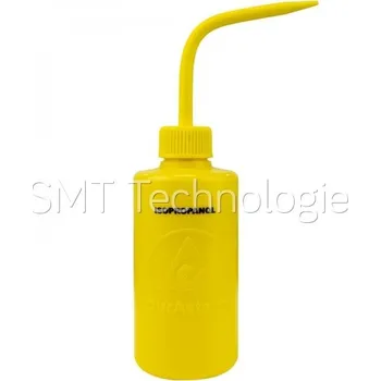 ESD Disipativní láhev s tryskou durAstatic®, 475ml, žlutá s nápisem - 100104558