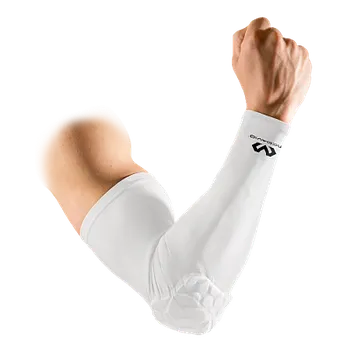 McDavid 6500 Hex Shooter Arm Sleeve bílá vel. M bílá vel. M