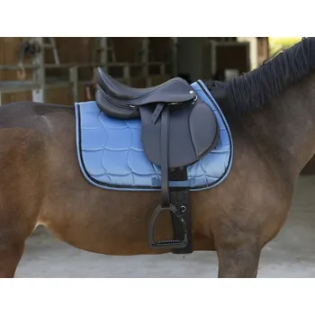 Jezdecké sedlo Všestranné sedlo ERIC THOMAS HYBRID NEW Havana 16,5"