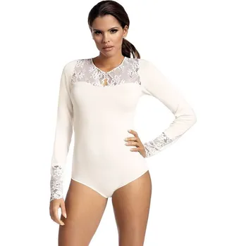 Body Krajkové body Paris ecru M - Dárková krabička