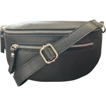 Ledvinka Vera Pelle kožená ledvinka velká černá 1562 d28 černá