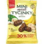 Semix Mini müsli tyčinky s banány bez lepku 70 g