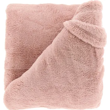 Přehoz na lůžko Jemný přehoz Justin starorůžový růžová 150x200