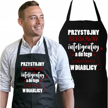 Vrták Zástěra Valentýnská: Pohledný, Sexy, Chytrý a Zamilovaný do ĎABLICE