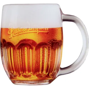 Dekorativní magnet Magnet krýgl Pilsner Urquell dřevěný