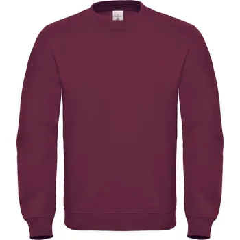 pracovní mikina B&C Mikina B&C ID.002 80/20 COT01ID0205400-wine Vínová XS