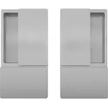 AGB mušle WAVE - bez otvoru (chrom broušený)