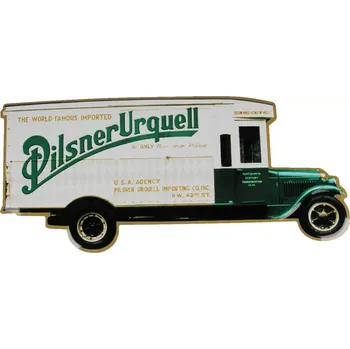 Plechová cedule Plechová cedule Pilsner Urquell auto