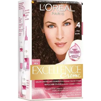 Barva na vlasy L Oreal Paris Excellence Creme Coloring cream 4 brown