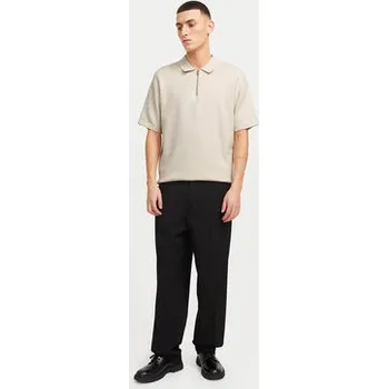 Pánská móda Jack & Jones Polokošile Troy 12269617 Béžová Relaxed Fit XL