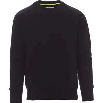 Pánská mikina Payperwear Klasická pánská mikina Mistral+ s raglánovým rukávem Barva: Černá, Velikost: XS