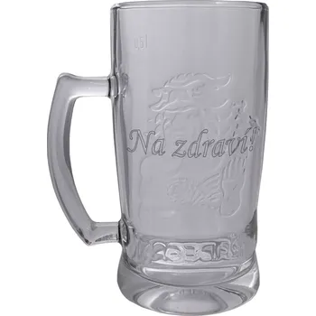 Sklenice Půllitr Radegast 0,5l s uchem s věnováním