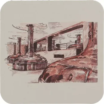 Podtácek Papírový podtácek varna Pilsner Urquell