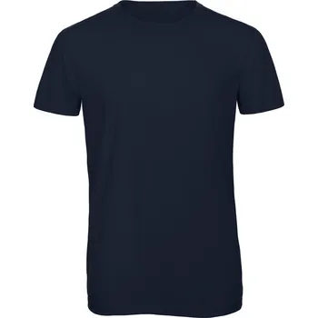 pracovní tričko B&C Tričko Triblend, krátký rukáv, pánské COT01TM5500304-navy XL Navy