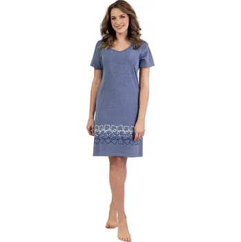 Dámská noční košile Noční košile REGINA 156 tmavě modrá S 0