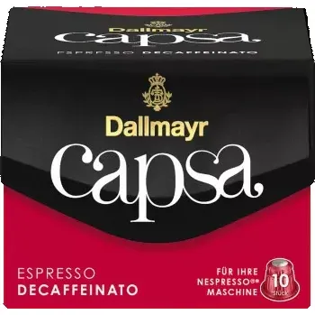 Dallmayr Capsa Espresso Decaffeinato, kapsle 10ks