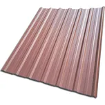 Blachotrapez T18 Plus Pladur RAL Premium 1173 x 1500 x 0,5 mm RAL 8017 čokoládová hnědá 1 m²