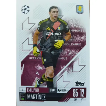 Sběratelská karetní hra Emiliano Martinez