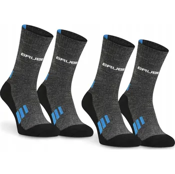 Dámské ponožky Sada 2 párů trekových ponožek z merino vlny BRUBECK vel. 39-41