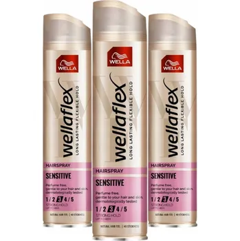 Stylingový přípravek Wellaflex Sensitive Lak na vlasy 3x250ml