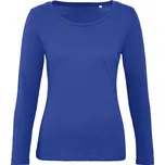 B&C Tričko Inspire LSL T, dámské, dlouhý rukáv COT01TW7110504-cobalt blue XL Modrá cobalt
