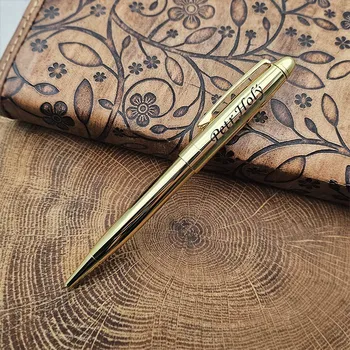 Luxusní kuličkové pero Horizon zlaté v dárkové krabičce