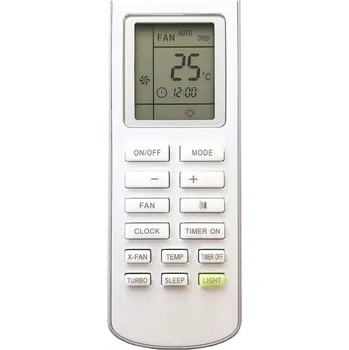 Dálkový ovladač WellClima YAM1F - kompatibilní značkový dálkový ovladač General pro klimatizaci