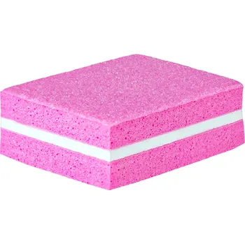 Ráj nehtů Pilník blok mini růžový 100/180