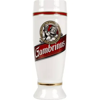 Pivo Porcelánový pohár Gambrinus 0,2l