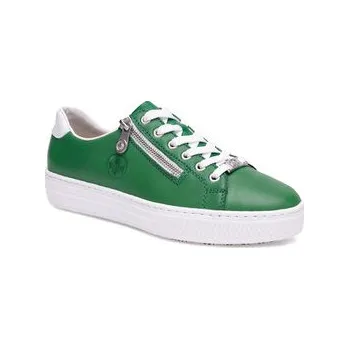 Dámské tenisky Sneakersy Rieker L59L1-52 Zelená 37