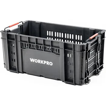 Robustní přepravka WORKPRO Stackable - stohovatelný