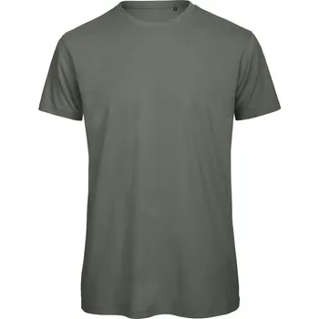 pracovní tričko B&C Tričko Inspire T, Medium Fit, z bio bavlny, krátký rukáv, pánské COT01TM42u4102-millennial M Khaki millennial